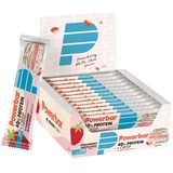 Powerbar 40% Protein Crisp Strawberry White Choc 12x40g - High Protein Riegel +