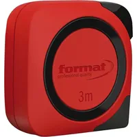 FORMAT Taschenbandmaß 2 m Weiß 13 mm