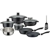 GSW Topf-Set Gourmet Granit«, 12-teilig