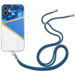 Hülle Handy Schutz für Apple iPhone 12 Mini Handykette Case Cover Bumper Etuis