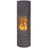 H&M Germany Kaminofen EVO 2.1 XL Stahl-Titan, 7 kW, Zeitbrand grau