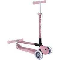Globber Dreiradscooter »PRIMO FOLDABLE LIGHTS Eco rosa
