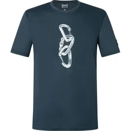 super.natural Herren Carabineri T-Shirt (Größe L, blau)