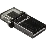 Intenso 3524470 Mini Mobile Line On-the-go 16 GB USB-Stick USB 2 (USB und micro-USB) schwarz