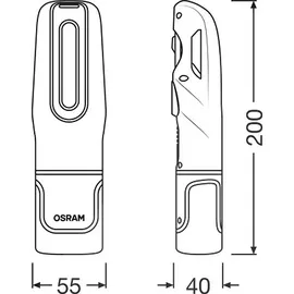 Osram LEDinspect® MINI 250 Handleuchte LEDIL401