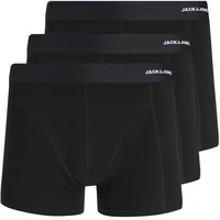 JACK & JONES Boxershorts in Schwarz im 3er Pack-XL