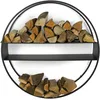 Spinder Design Feuerholzsammler Timber Metall Schwarz