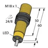 Turck Induktiver Sensor nicht bündig PNP, Schließer NI12U-S18-AP6X