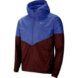 NIKE Herren Laufjacke "Shieldrunner", ASTRONOMY BLUE/REFLECTIVE SILV, XXL