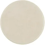KLEINE WOLKE Badteppich Relax Sandbeige Ø 100 cm