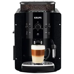 Krups EA8108 - automatische Kaffeemaschine mit Milchaufschäumer - schwarz