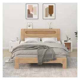 vidaXL Nachtschrank 2 Stk. 50 x 39 x 47 cm Hochglanz-Weiß