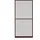 hecht International Master SlimPlus 100 x 210 cm braun