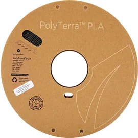 Polymaker PolyTerra PLA Schwarz 1.75mm - 3kg