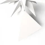 3DSR Aufsteller Pyramide für Herrnhuter Stern (Weiß)