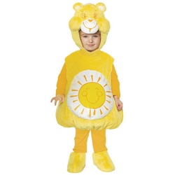 Underwraps Kostüm Die Glücksbärchis Sonnenscheinbärchi, Glücklicher Bär = glückliches Kind gelb 74-80