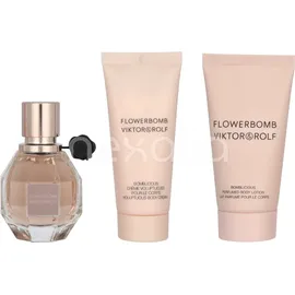 Viktor & Rolf Flowerbomb Eau de Parfum 30 ml + Body Lotion 50 ml + Body Cream 40 ml Geschenkset