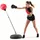 Vevor Boxsack Set, Reflex-Boxsack für Kinder & Erwachsene, Höhenverstellbares Schlagsack-Set mit Boxhandschuhen und Ständer, Workout-Speed-Bag für Training im Heim-Fitnessstudio 43 x 43 x 146 cm