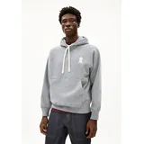 ICONIC Å HAANRI MELANGE |  Sweathoodie aus Bio-Baumwolle - grau (L)