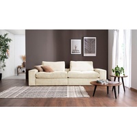 alina Big-Sofa »Sandy«, 296 cm breit und 98 cm tief, in modernem Cordstoff beige