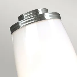 Elstead Lighting Wandlampe Leuchte Spiegellampe chrom poliert LED Badezimmerleuchte Glas weiß