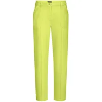 GOLDNER Stoffhose mit Ziersteppung Grün 40
