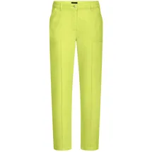 GOLDNER Stoffhose mit Ziersteppung Grün 40