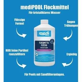mediPool Flockmittel weiß 1 L