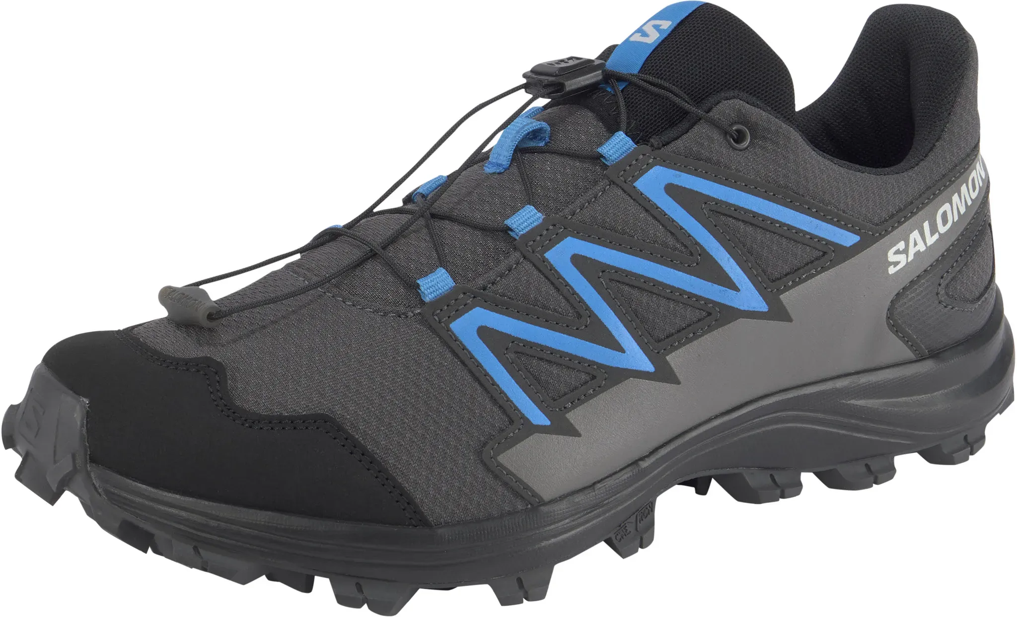 Wanderschuh SALOMON "WATTARA M" Gr. 43, grau (grau, blau) Schuhe Herren