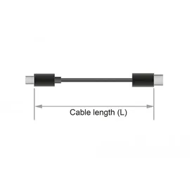 DeLock USB-Kabel USB 3.2 Gen1 USB-C® Stecker, USB-C® Buchse 2.00m Schwarz 85542