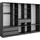 Vicco Kleiderschrank Elmo 100 x 200 x 50 cm Anthrazit