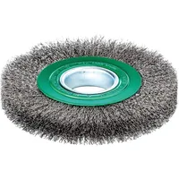 Lessmann Rundbürste rostfrei 150x23/25mm,gewellt 0,3mm