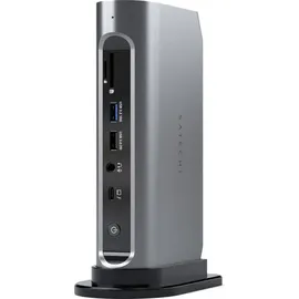 Satechi Multimedia Pro Dock + USB Hub, Grau,