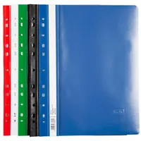 IDENA Schnellhefter PP extra stark gelocht / 5 Farben