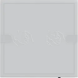 1St. Gira 5001028 KNX Tastsens.4 Komfort 1f TS4 Anthrazit