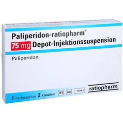PALIPERIDON-ratiopharm 75 mg Depot-Inj.-Susp. 1 St
