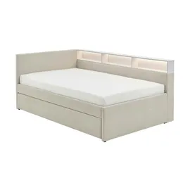 Möbel Kraft Polsterbett 112 x 210 cm Beige