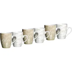 Ritzenhoff & Breker Cornello Kaffeebecher 6er Set Geschirr 6 ct 