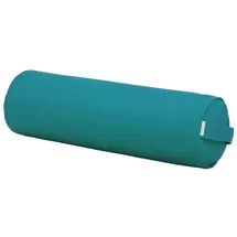 Yogistar Yoga-Bolster Yin - Plus - rund 68 x 25 x 25 cm, Petrol