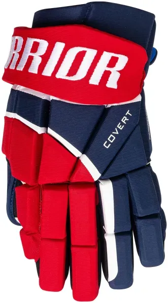 Warrior Covert QR6 Team Handschuhe Senior | 13 Zoll navy/rot/weiss