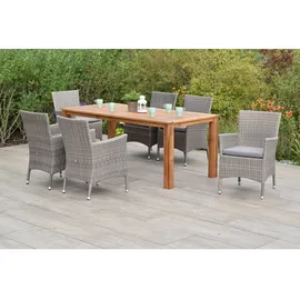Merxx Teneriffa Set 13-tlg. Sessel 185 x 90 x 0 cm inkl. Kissen