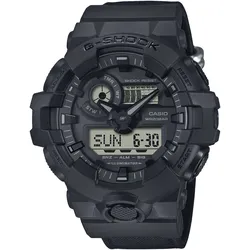 Chronograph CASIO G-SHOCK Armbanduhren schwarz Herren Quarzuhr, Armbanduhr, Herrenuhr, digital, Weltzeit, Stoppfunktion