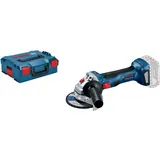 Bosch GWS 18V-7 Professional ohne Akku + L-Boxx 06019H9004