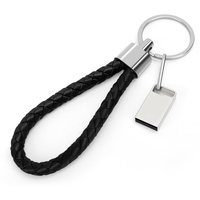 LEIZHAN USB 3.0 Flash Drive, Mini-USB-Flash-Laufwerk, USB-Flash-Laufwerk fürs Auto, USB-Flash-Laufwerk mit Schlüsselanhänger für PC, Laptop usw. (32 GB, Silber)