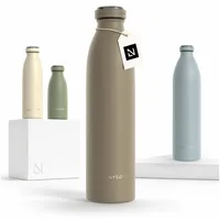 LARS NYSØM Edelstahl Trinkflasche 350ml, 500ml, 750ml, 1L, 1