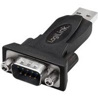 Logilink USB 2.0 Stecker A - 1x RS232-Stecker] Schwarz