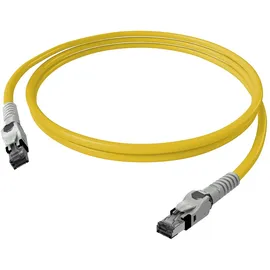 EasyLan VarioBoot Patchkabel S/FTP, gelb, 2 m