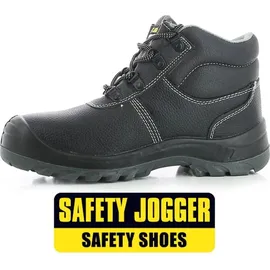 Safety Jogger Bestboy S3 SC SR LG rutschfest Schwarz, 48 EU