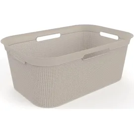 Rotho Wäschekorb Brisen 41, Cappuccino