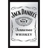 Close Up Jack Daniel's XL Spiegel - New Jack mit Rahmen (30x 40cm)